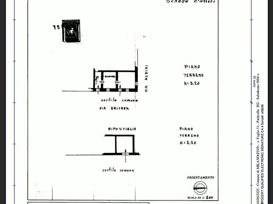 Immagine 14 di Appartamento in vendita  in VIA ANTONIO ALDINI 15 a Milano