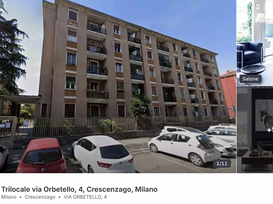 Immagine 2 di Appartamento in vendita  in VIA ORBETELLO 4 a Milano
