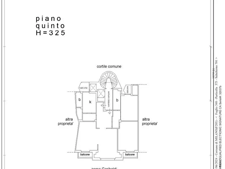 Immagine 12 di Appartamento in vendita  in CORSO GARIBALDI 16 a Milano