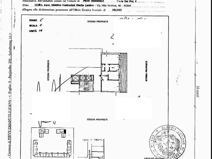 Immagine 12 di Appartamento in vendita  in VIA DEI PINI 2 a Pieve Emanuele