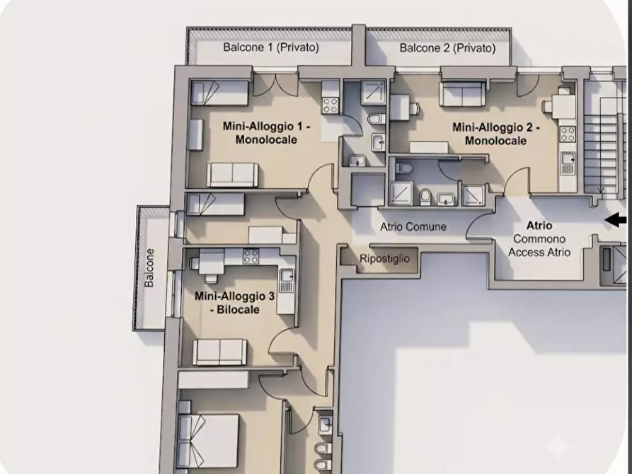 Immagine 2 di Appartamento in vendita  in Via Gian Pietro Sery 14 a Genova