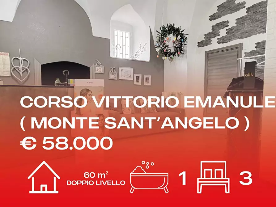 Immagine 1 di Appartamento in vendita  in Corso Vittorio Emanuele a Monte Sant'angelo