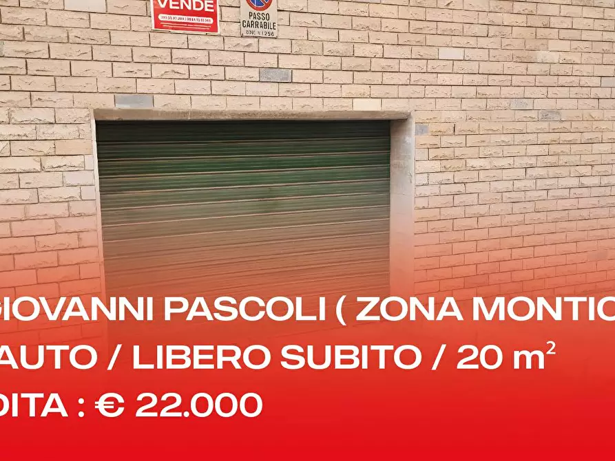 Immagine 1 di Box auto in vendita  in VIA GIOVANNI PASCOLI a Manfredonia