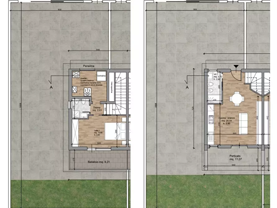 Immagine 5 di Villetta a schiera in vendita  in Lungomare Delle Sirene a Pomezia