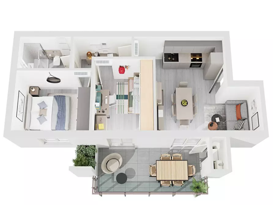 Immagine 10 di Appartamento in vendita  in Via Amerigo Vespucci a Andora