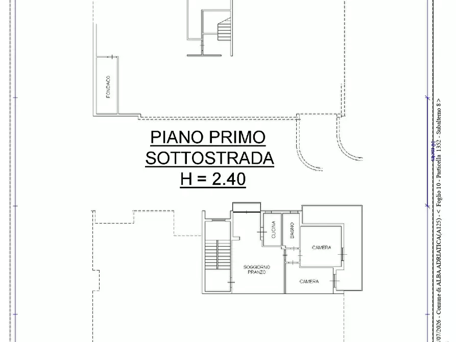 Immagine 23 di Appartamento in vendita  in via Maddalena 8/10 a Alba Adriatica
