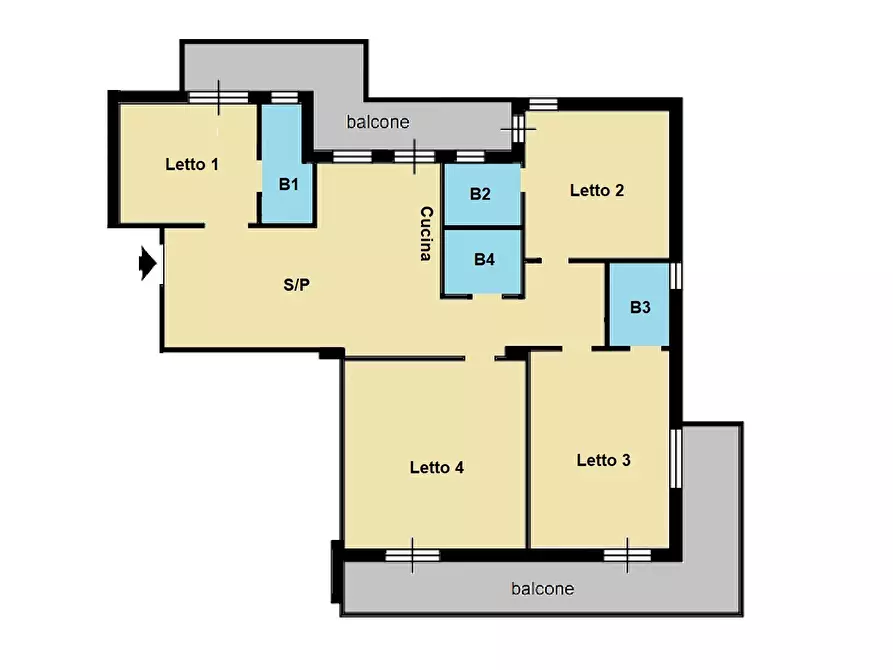 Immagine 26 di Appartamento in affitto  in Via Genova 14 a Catanzaro