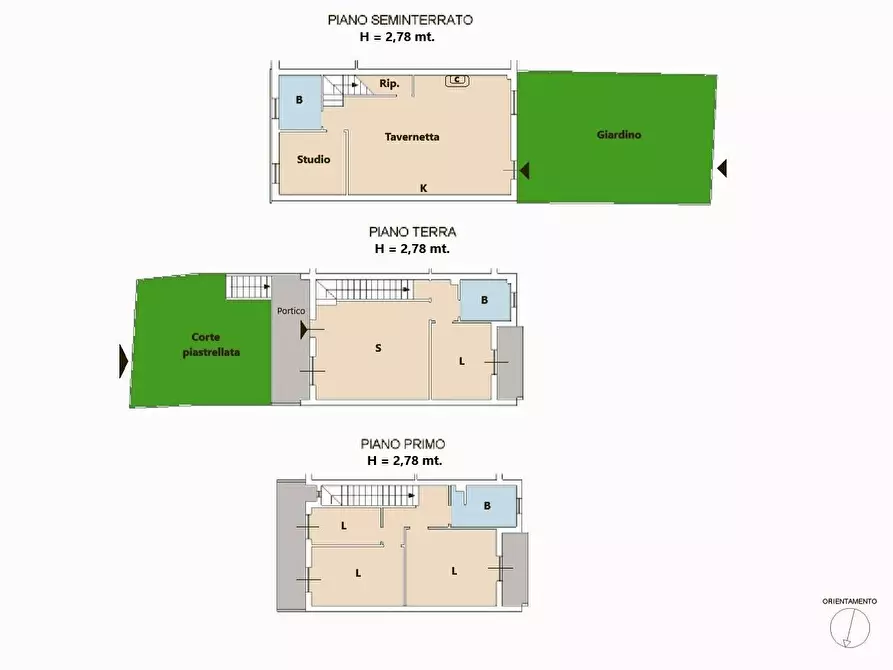 Immagine 22 di Villetta a schiera in vendita  in Via Strada 13 23 a Catanzaro