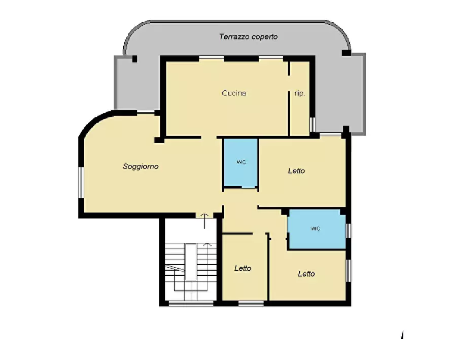 Immagine 15 di Appartamento in vendita  in Via Pirandello a Amaroni