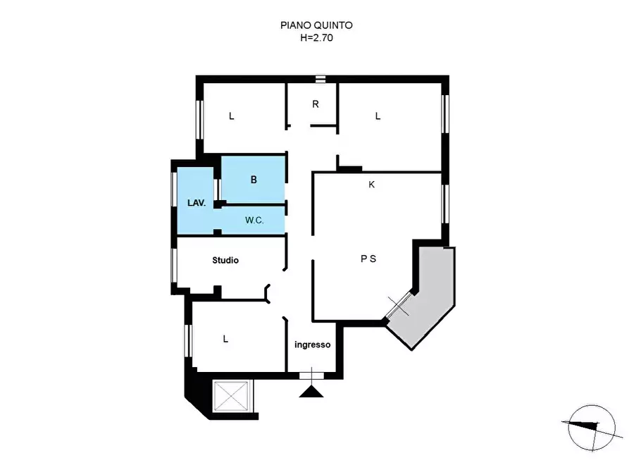 Immagine 24 di Appartamento in vendita  in Via Brigata Catanzaro 12 a Catanzaro