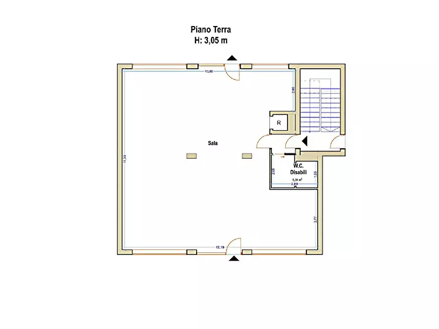 Immagine 12 di Negozio in affitto  in Via risorgimento 21 a Borgia