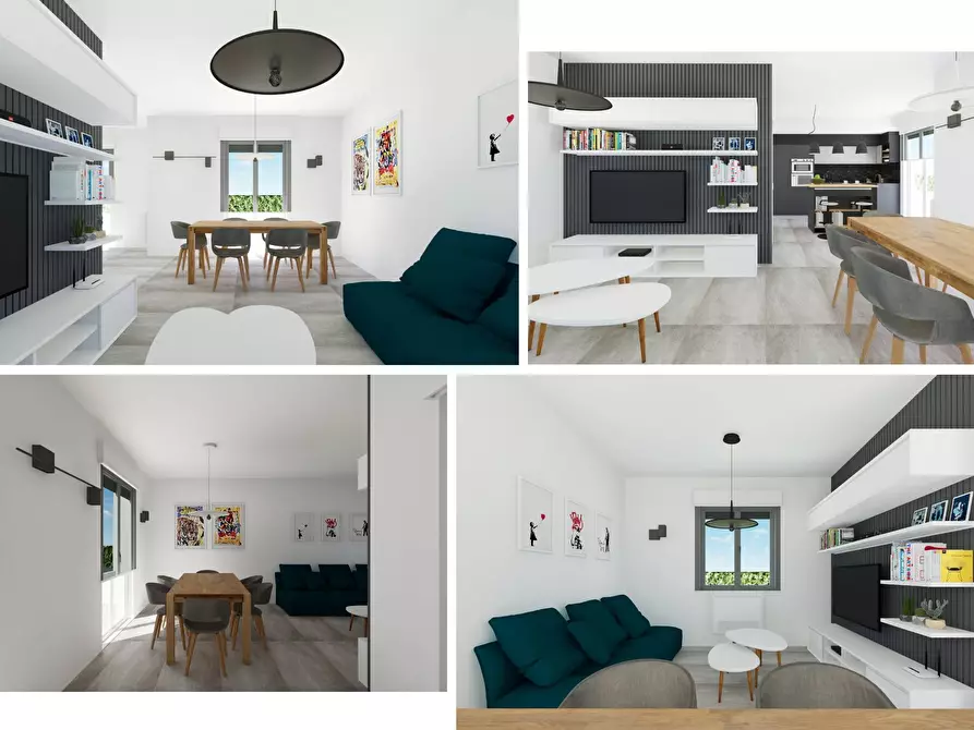 Immagine 7 di Villetta a schiera in vendita  in Villaggio Conca d'Oro a Amaroni