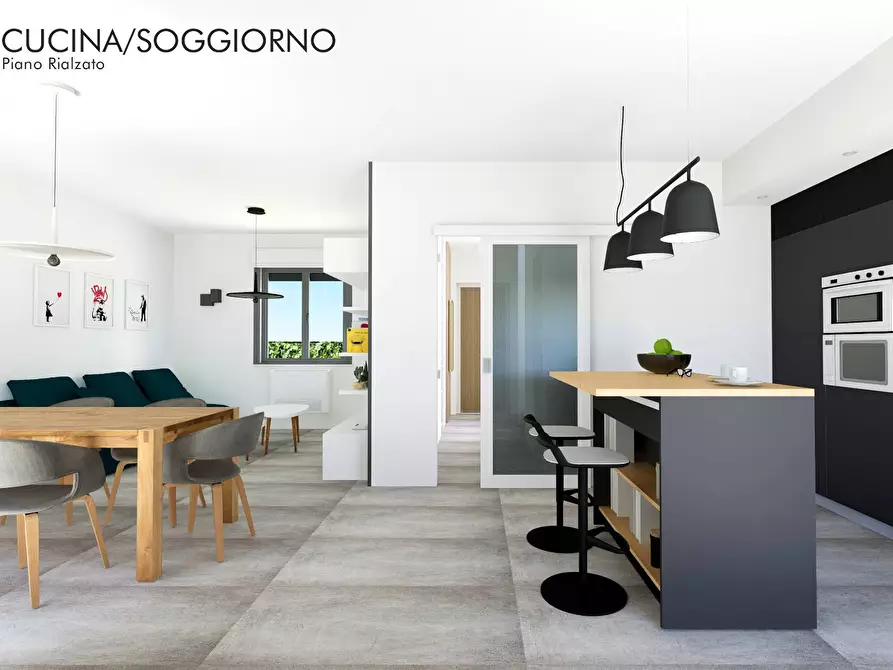 Immagine 4 di Villetta a schiera in vendita  in Villaggio Conca d'Oro a Amaroni