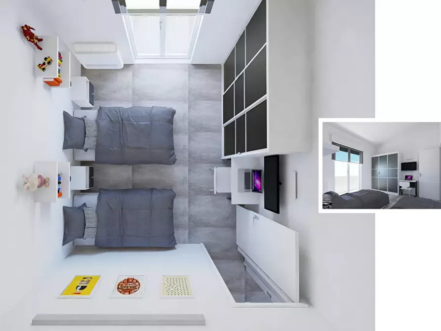 Immagine 15 di Villetta a schiera in vendita  in Villaggio Conca d'Oro a Amaroni