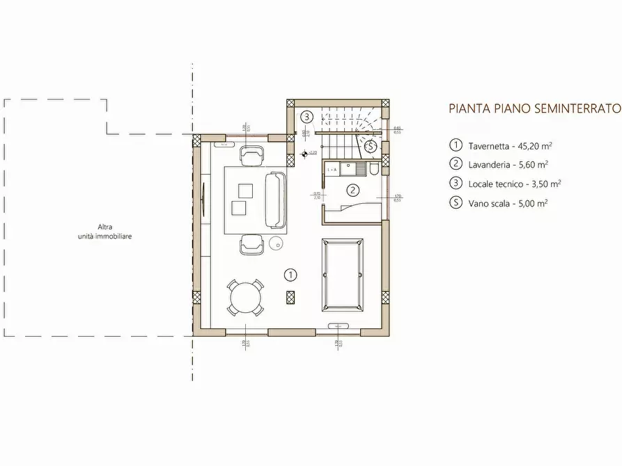 Immagine 27 di Villetta a schiera in vendita  in Villaggio Conca d'Oro a Amaroni