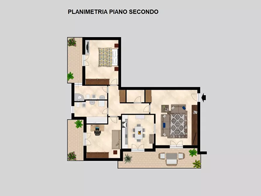 Immagine 22 di Appartamento in vendita  in Viale dei feaci a Squillace
