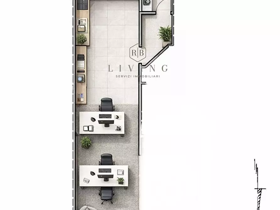 Immagine 3 di Locale commerciale in affitto  in F. Crispi snc a San Benedetto Del Tronto