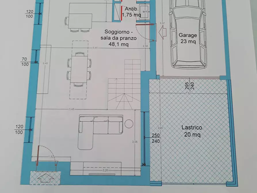 Immagine 2 di Casa indipendente in vendita  in Via Rossini snc a Pedaso