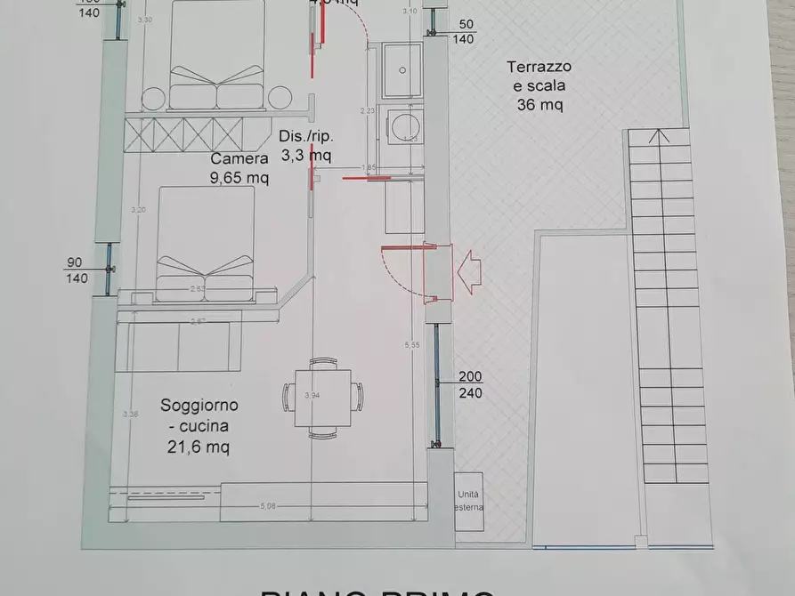 Immagine 5 di Casa indipendente in vendita  in Via Rossini snc a Pedaso