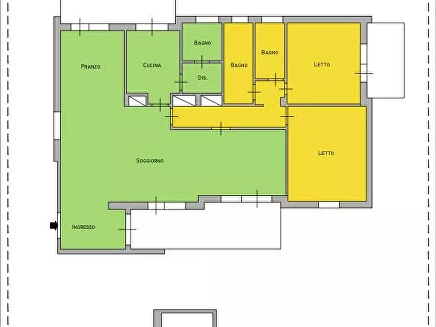 Immagine 25 di Appartamento in vendita  in Via Chianciano a Roma