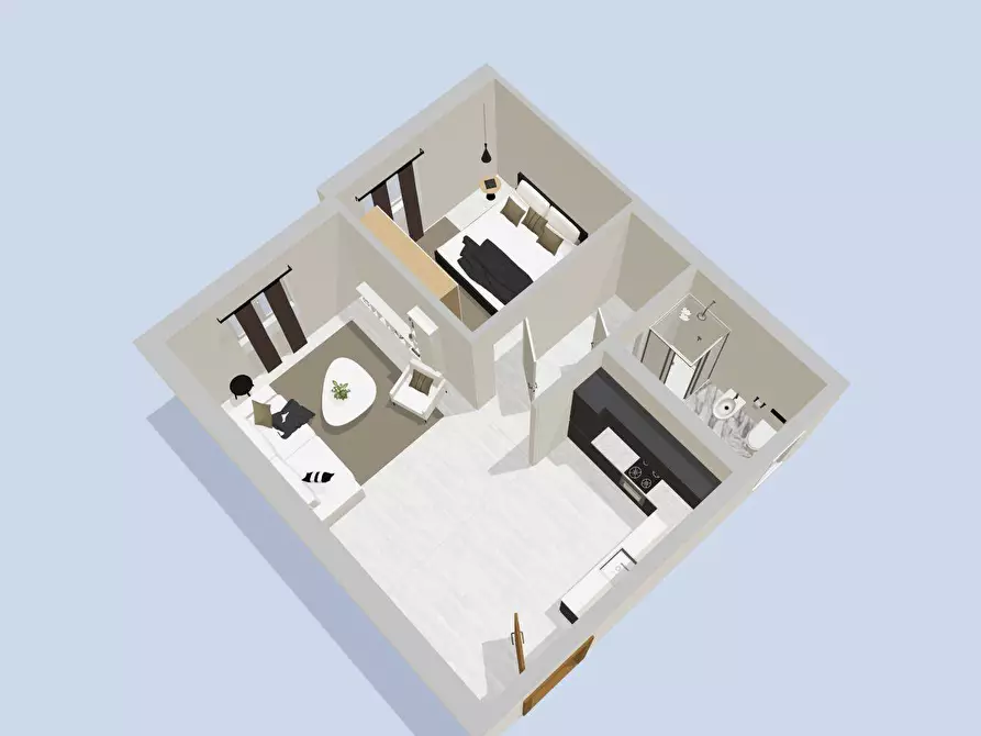Immagine 1 di Appartamento in vendita  in Via Cairoli a Viterbo