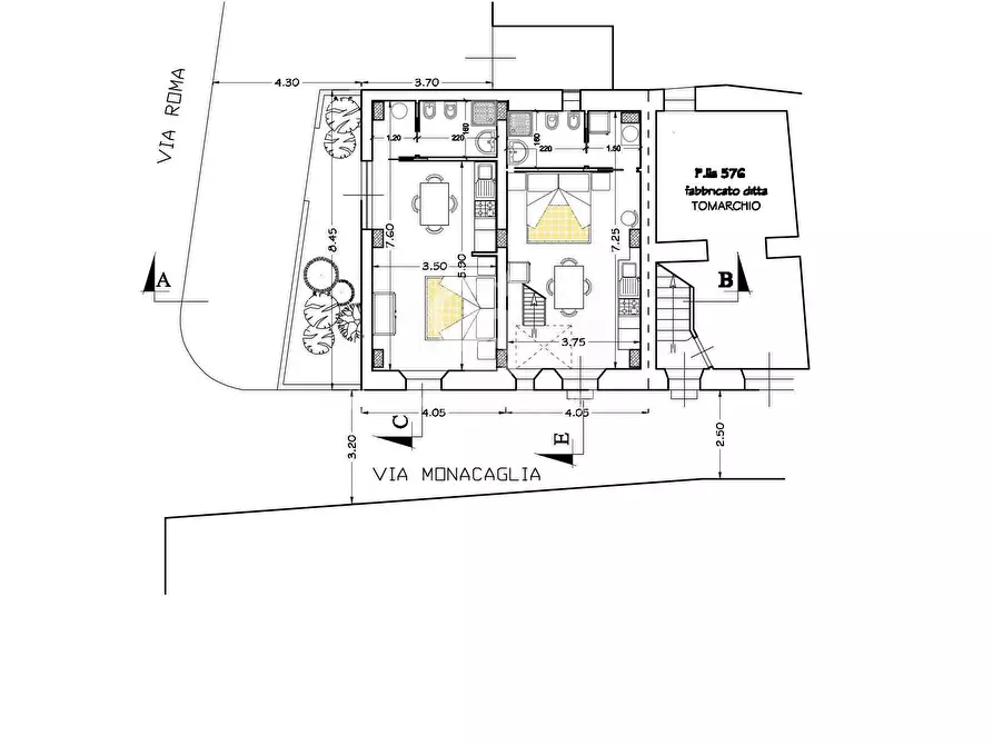 Immagine 1 di Rustico / casale in vendita  in via Monacaglia 1/3 a Linguaglossa