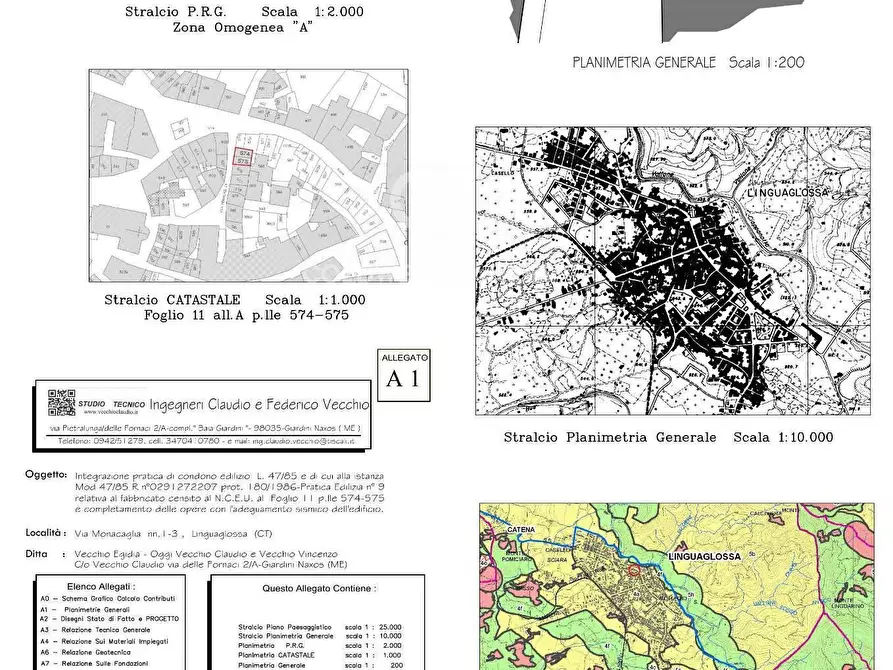 Immagine 4 di Rustico / casale in vendita  in via Monacaglia 1/3 a Linguaglossa