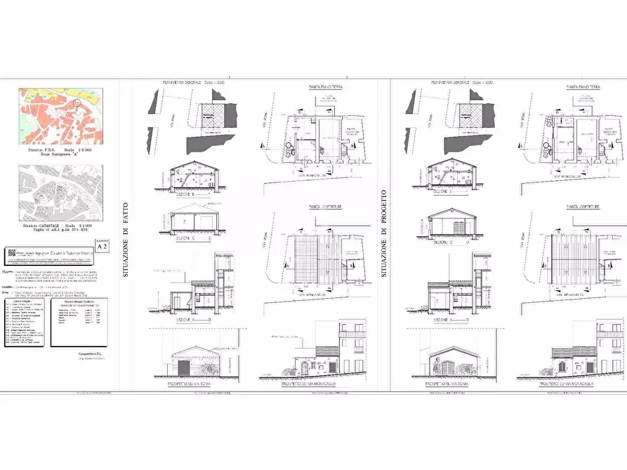 Immagine 5 di Rustico / casale in vendita  in via Monacaglia 1/3 a Linguaglossa