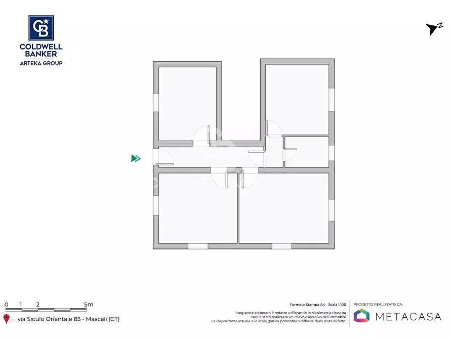 Immagine 17 di Casa indipendente in vendita  in via Siculo Orientale 83 a Mascali