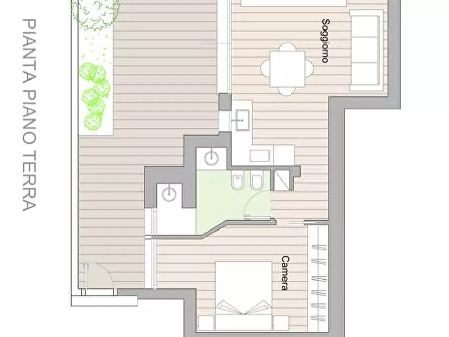 Immagine 3 di Appartamento in vendita  in Via Vela a Olbia