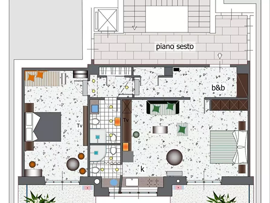 Immagine 11 di Appartamento in vendita  in Piazza Sant'Agostino 29 a Salerno