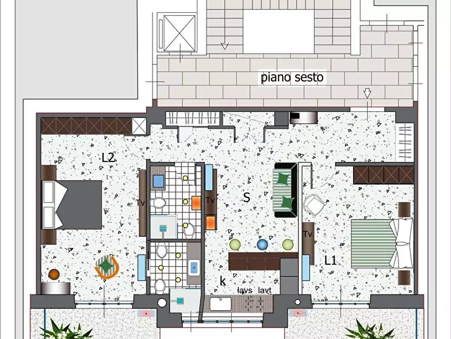 Immagine 12 di Appartamento in vendita  in Piazza Sant'Agostino 29 a Salerno