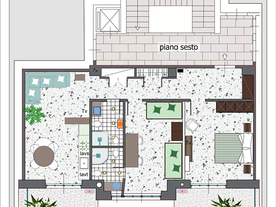 Immagine 13 di Appartamento in vendita  in Piazza Sant'Agostino 29 a Salerno