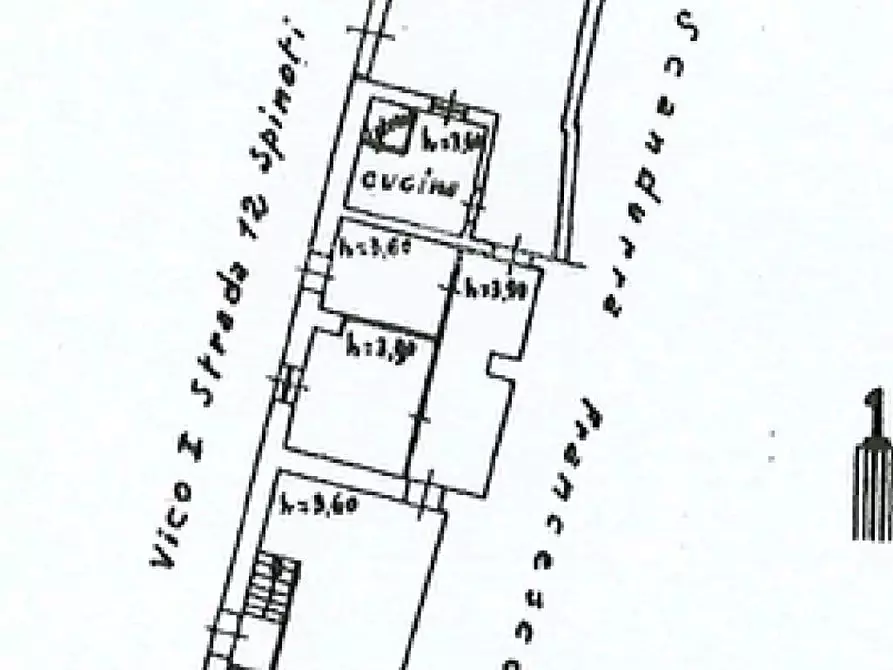 Immagine 3 di Villa in vendita  in via Papa Pio XII 11 a Giarre