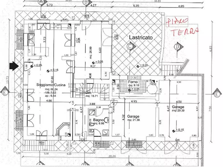 Immagine 48 di Rustico / casale in vendita  in Via Calamone a Auditore