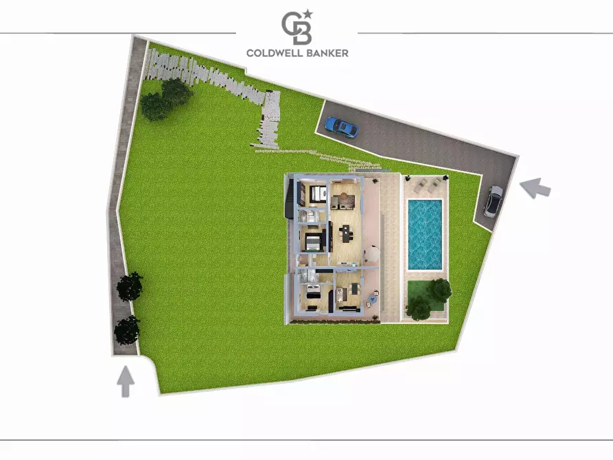 Immagine 20 di Villa in vendita  in Via Piano del Lago 7 a Castel Gandolfo