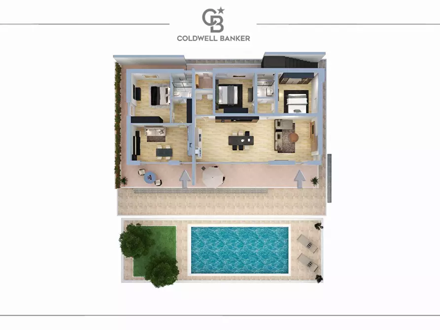 Immagine 21 di Villa in vendita  in Via Piano del Lago 7 a Castel Gandolfo