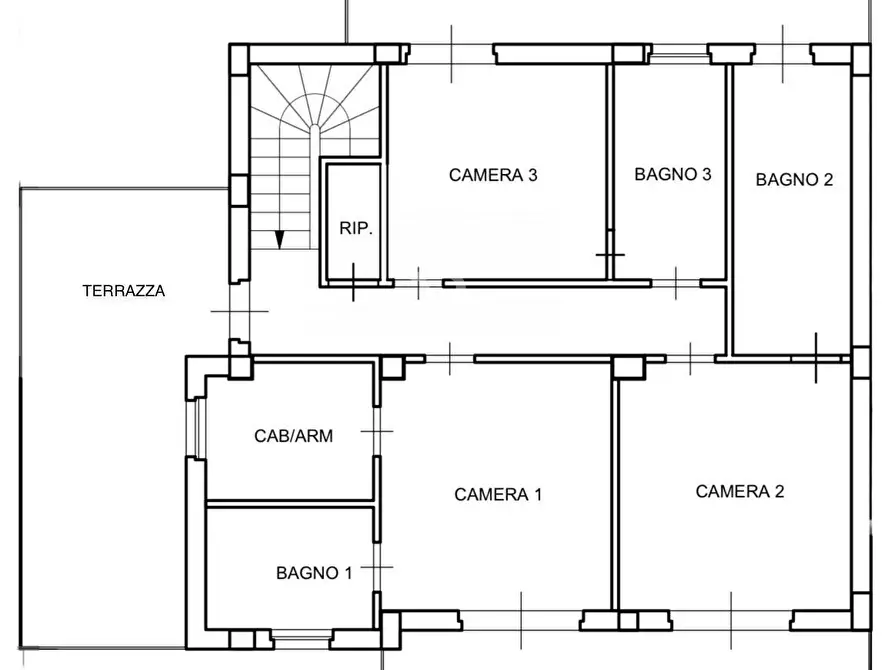 Immagine 16 di Villa in vendita  in Via Luigi Pirandello a San Gregorio Di Catania