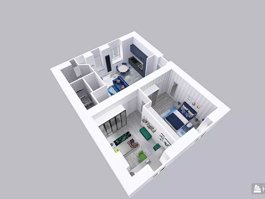 Immagine 30 di Appartamento in vendita  in Via Galileo Ferraris 9 a Roma