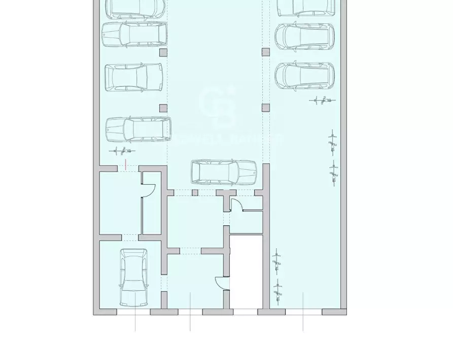 Immagine 1 di Locale commerciale in vendita  in Via De Branca 24-28-30 a Catania