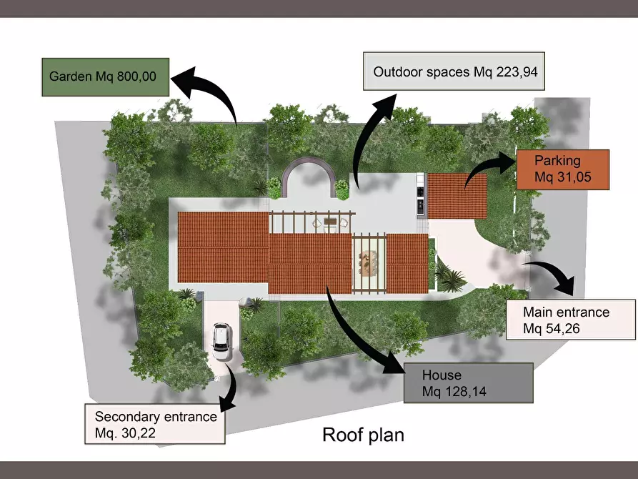 Immagine 8 di Villa in vendita  in Via La Aldiola snc a Loiri Porto San Paolo