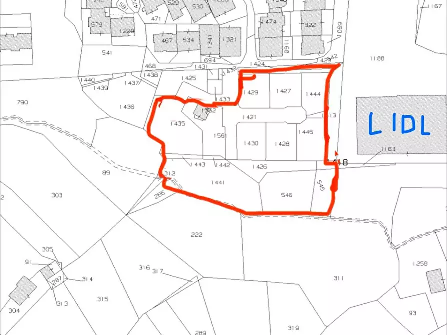 Immagine 1 di Terreno residenziale in vendita  in VIA ELIO AZZENA 10 a Tempio Pausania