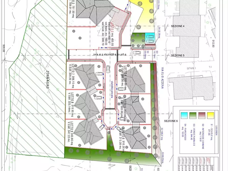 Immagine 12 di Terreno residenziale in vendita  in VIA ELIO AZZENA 10 a Tempio Pausania