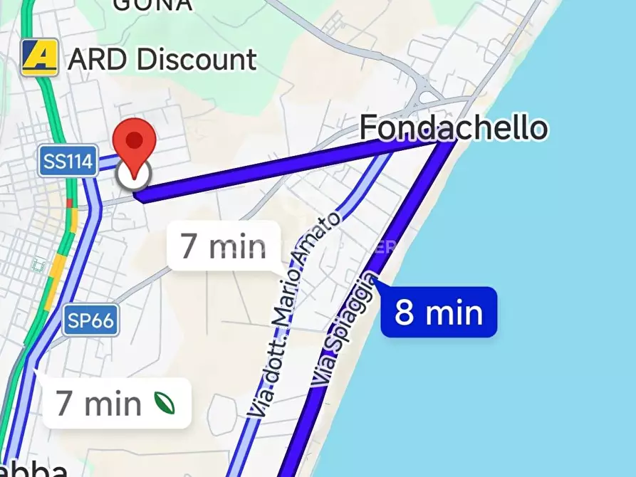 Immagine 2 di Appartamento in vendita  in Via Federico De Roberto 43 a Mascali