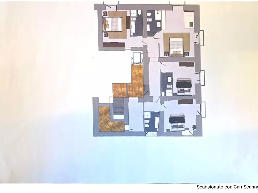 Immagine 17 di Appartamento in vendita  in Piazza Sedile Del Campo 22 a Salerno