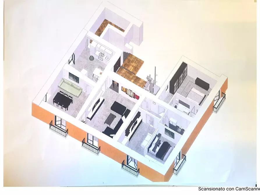 Immagine 18 di Appartamento in vendita  in Piazza Sedile Del Campo 22 a Salerno