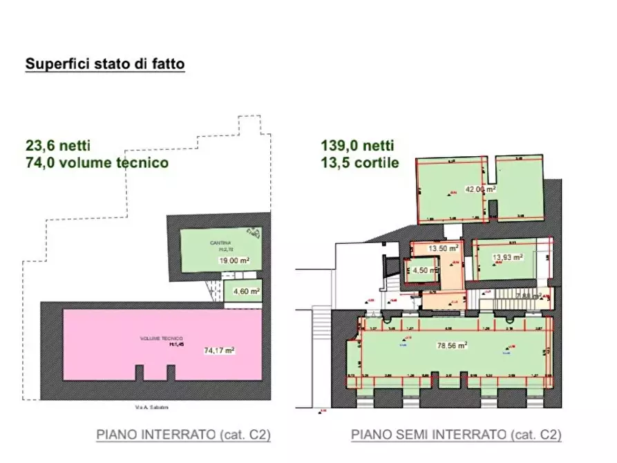Immagine 23 di Casa indipendente in vendita  in Via Andrea Sabatini 8/10 a Salerno