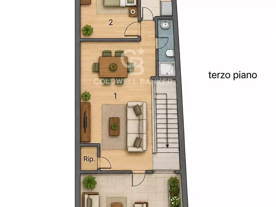 Immagine 21 di Appartamento in vendita  in via cimone 10 a Catania