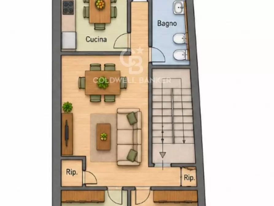 Immagine 47 di Palazzo in vendita  in via cimone 10 a Catania
