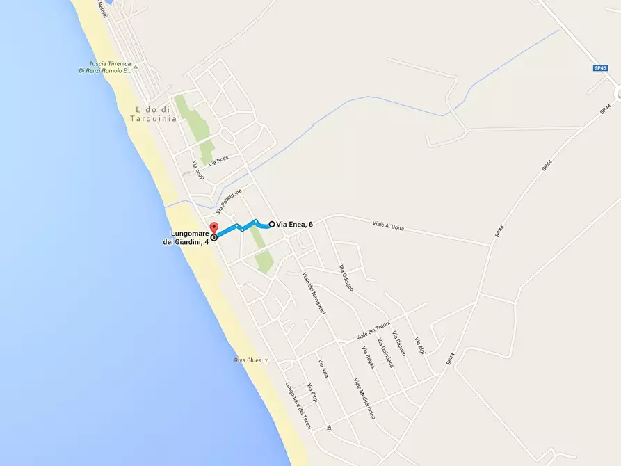 Immagine 11 di Villa in affitto  in via Enea 4 a Tarquinia